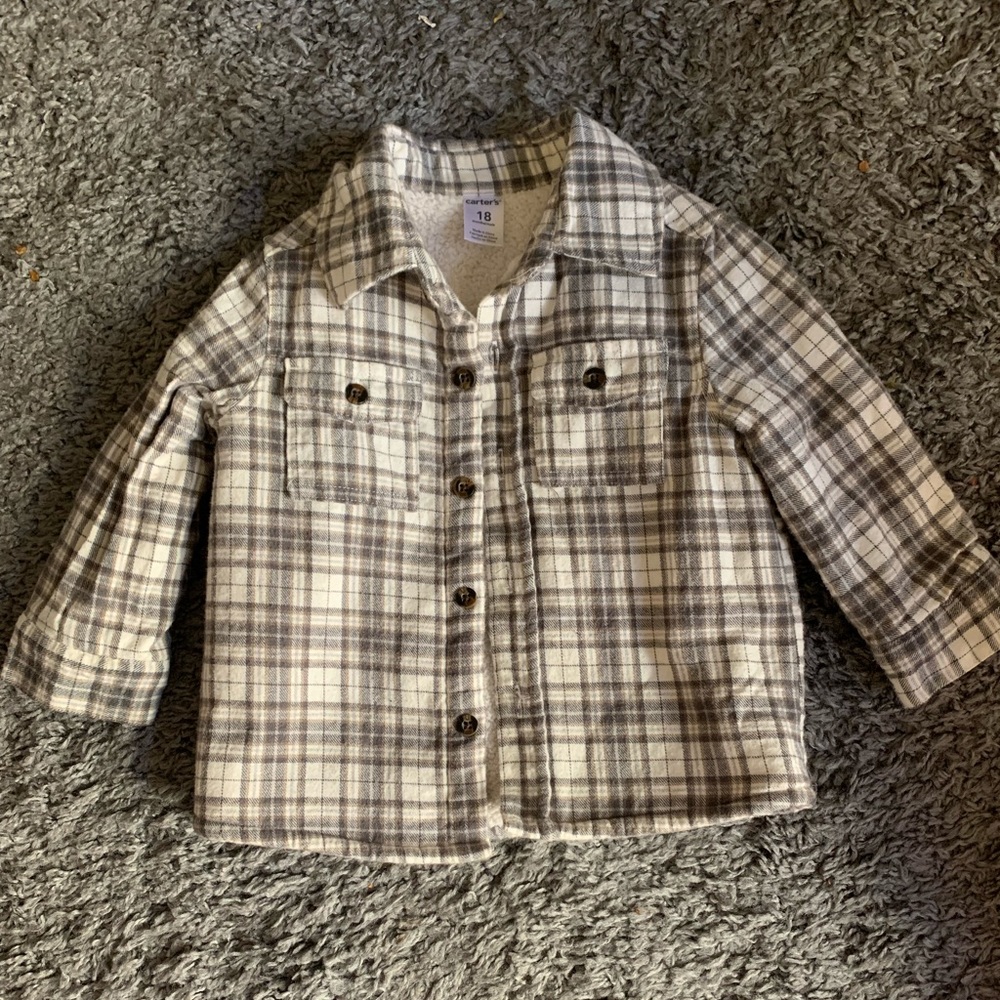 Warm Plaid Shirt/Jacket